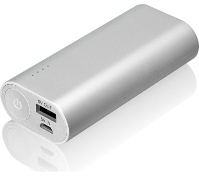 GOJI  G6PB6SV16 Portable Power Bank - Silver